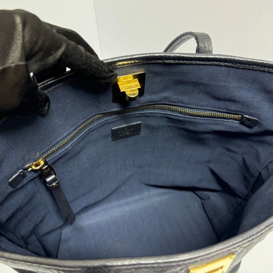 (超稀有⏰) LV 專櫃高級款 全牛皮凱莉釦 托特包👜 專櫃13萬!-12