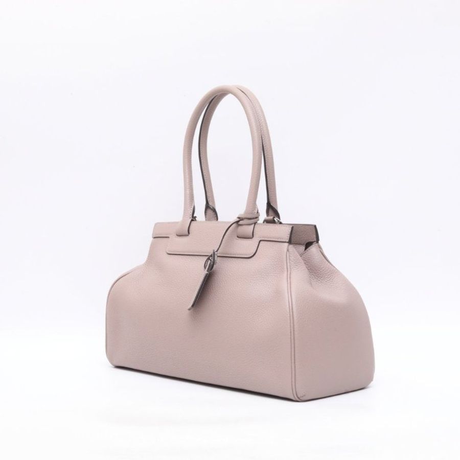 MOYNAT 大象灰牛皮莫奈手提斜挎包肩背包-2