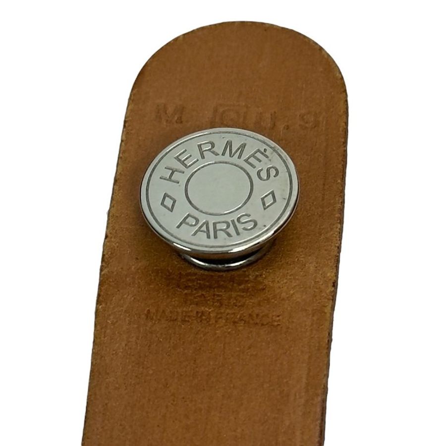 HERMES Clou De Selle 手帶 框Q刻-11