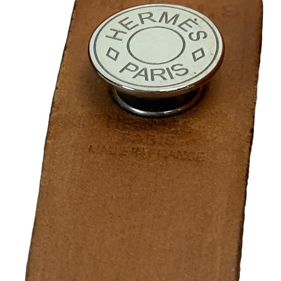 HERMES Clou De Selle 手帶 框Q刻-12