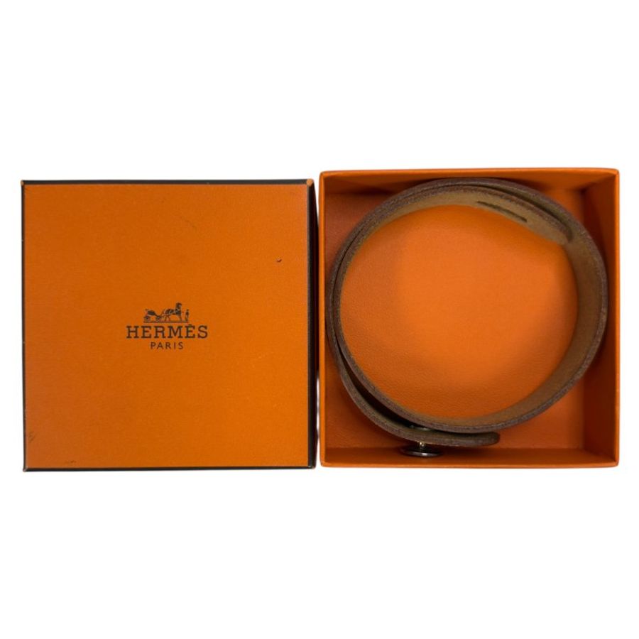 HERMES Clou De Selle 手帶 框Q刻-13