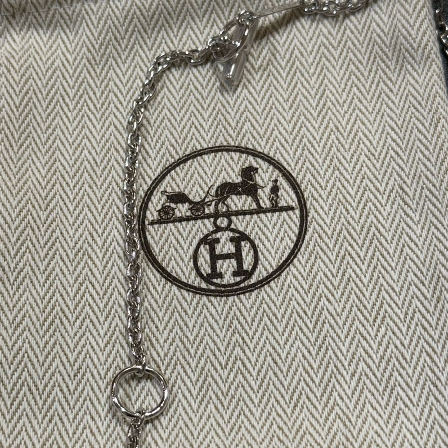 Hermes 男裝水牛角頸鏈 項鏈-4