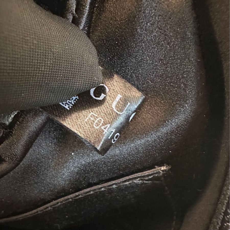 GUCCI 古馳 Horsebit Slim 牛仔 手提腋下包-15