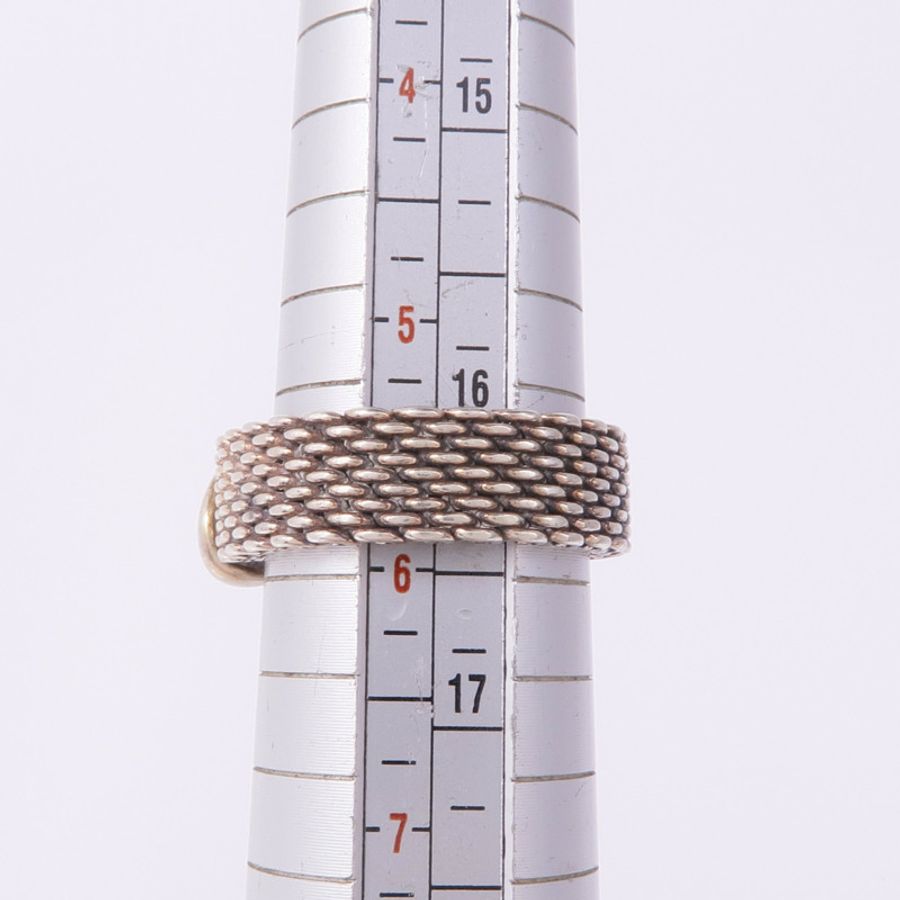 TIFFANY&CO 925純銀Estate Somerset Ring戒指US#5.75-5