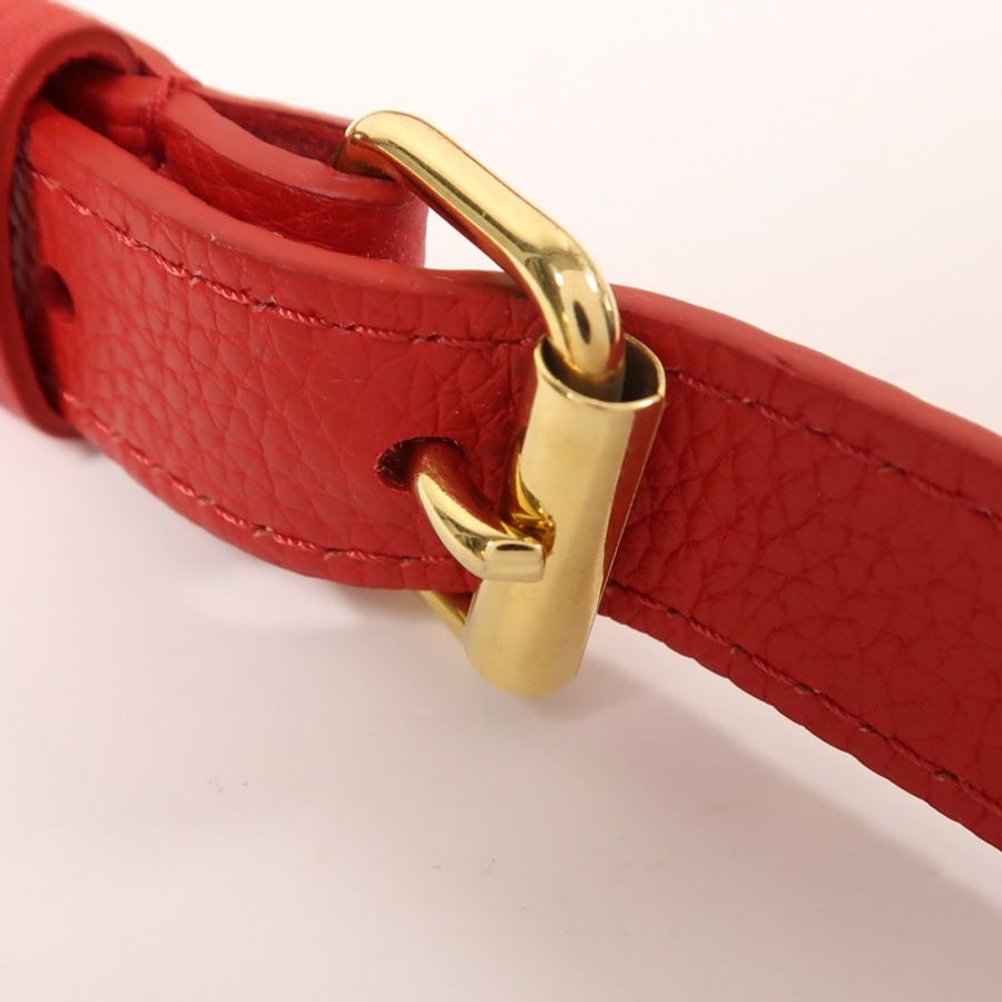 LOUIS VUITTON Monogram Double V金扣手挽肩背兩用袋-15