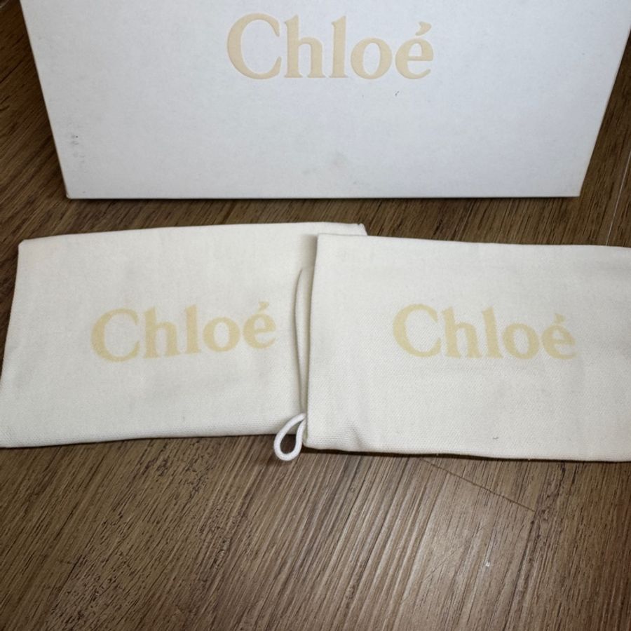 Chloe 經典拖鞋【全新】37號(黑)-20