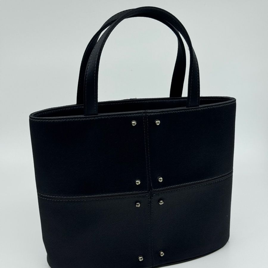 Tod’s 黑色 絹布料 手抽袋-6