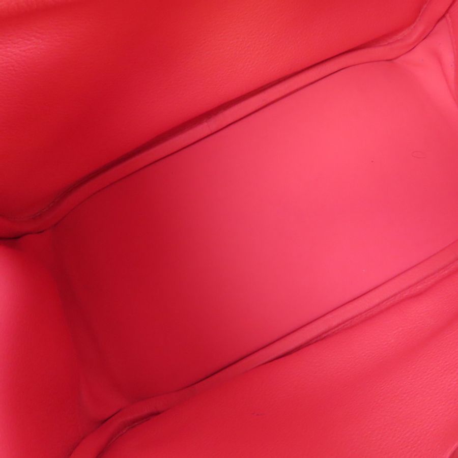 HERMES Evercolor皮革Lindy 26銀扣肩背袋-4