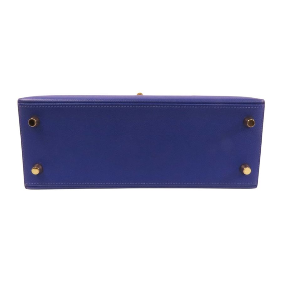HERMES Epsom皮革Kelly 25金扣手挽肩背兩用袋-3