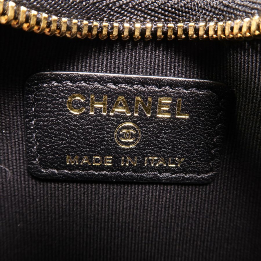 CHANEL 【激減優惠】羊皮皮革Mini Chain Bag金扣鏈帶肩背袋-5