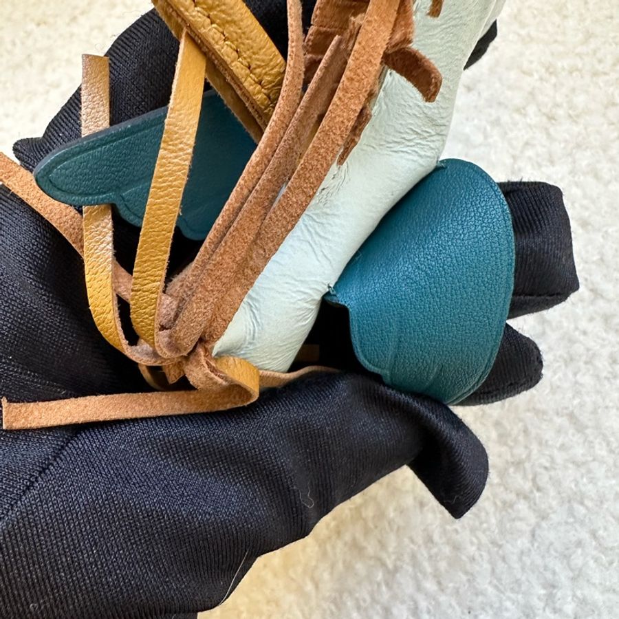 Hermès 愛馬仕 Rodeo飛馬掛件 小號 淺藍+深藍拼色 Z刻-12