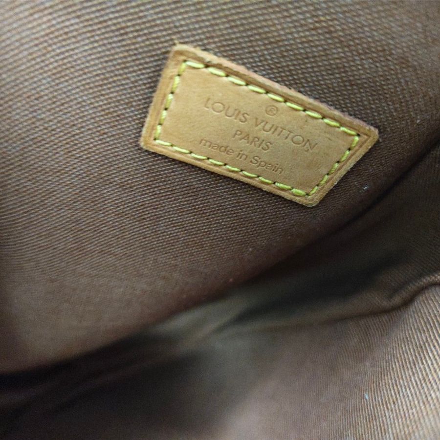 LOUIS VUITTON 傳統花色斜背腰包-15