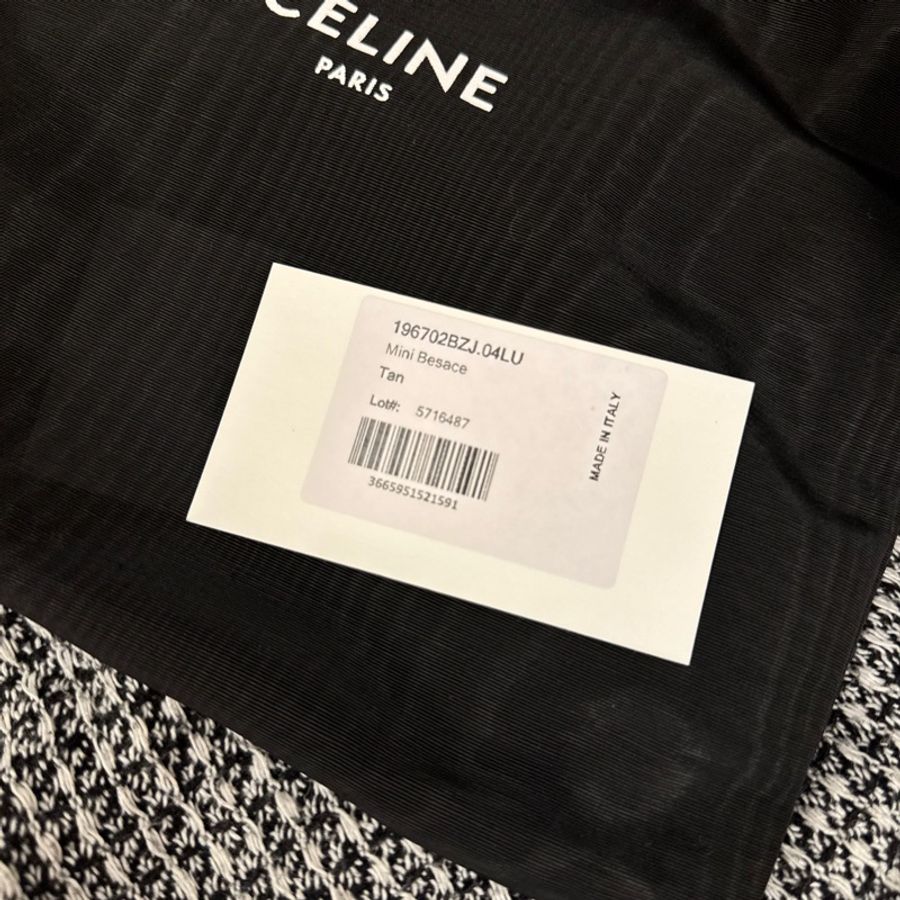CELINE 老花迷你馬鞍包-12