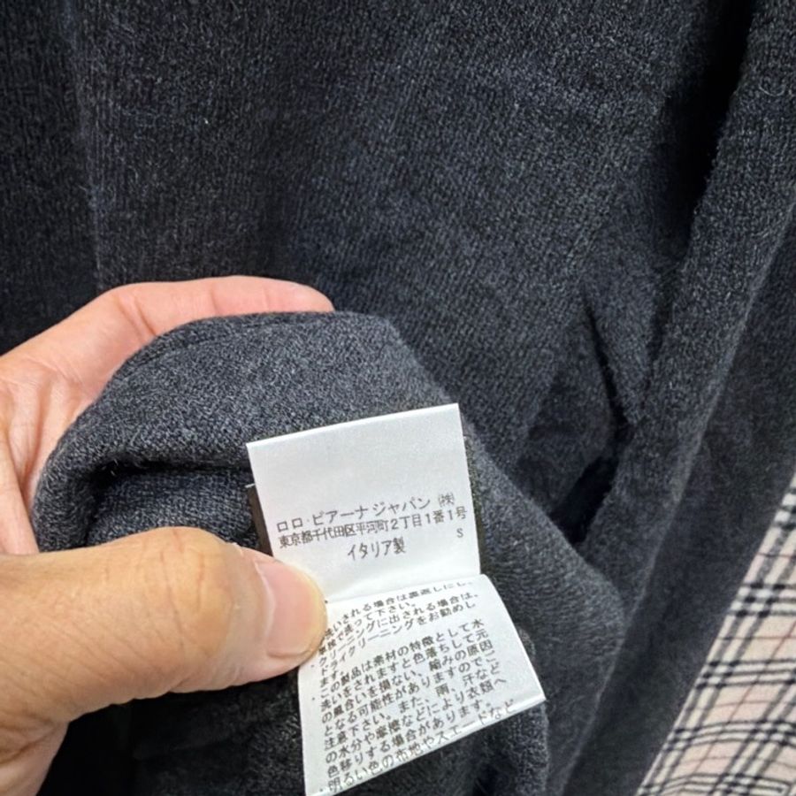 Loro Piana 高級 100% Baby Cashmere 長袖毛衣 義大利製 62-3