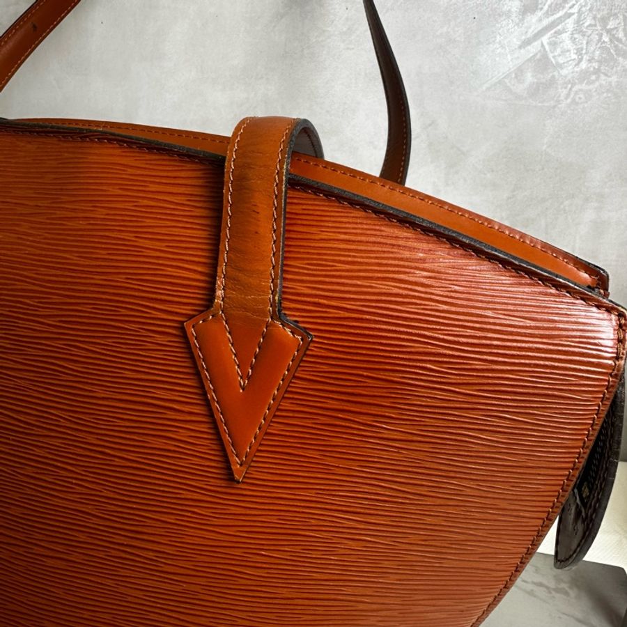 Louis Vuitton Epi 皮革手提包-10
