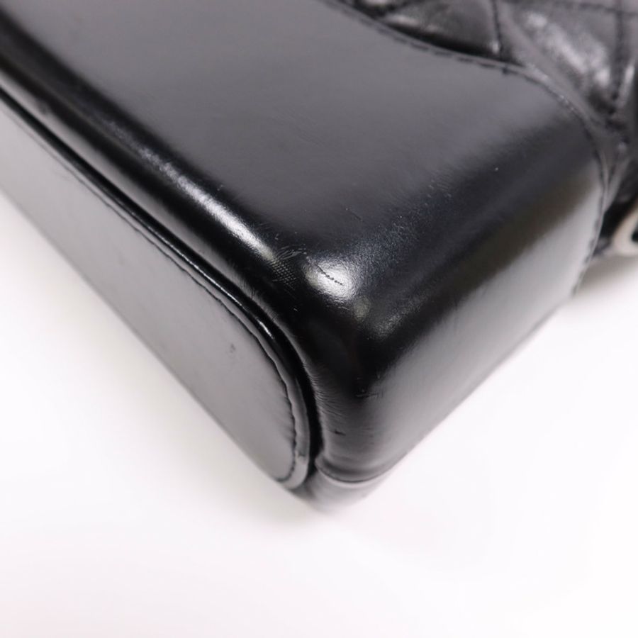 CHANEL 【激減優惠】牛皮皮革Gabrielle Medium鏈帶肩背袋-7