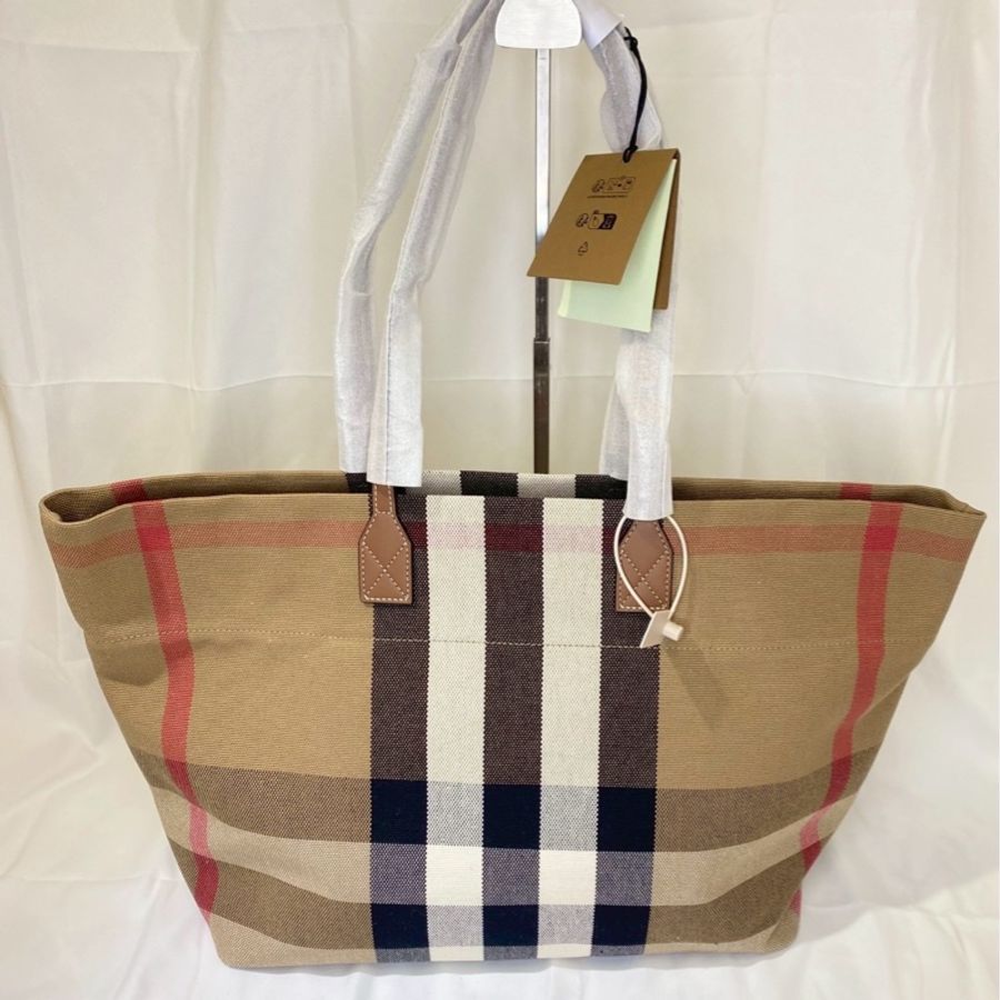 Burberry 帆布大托特-0