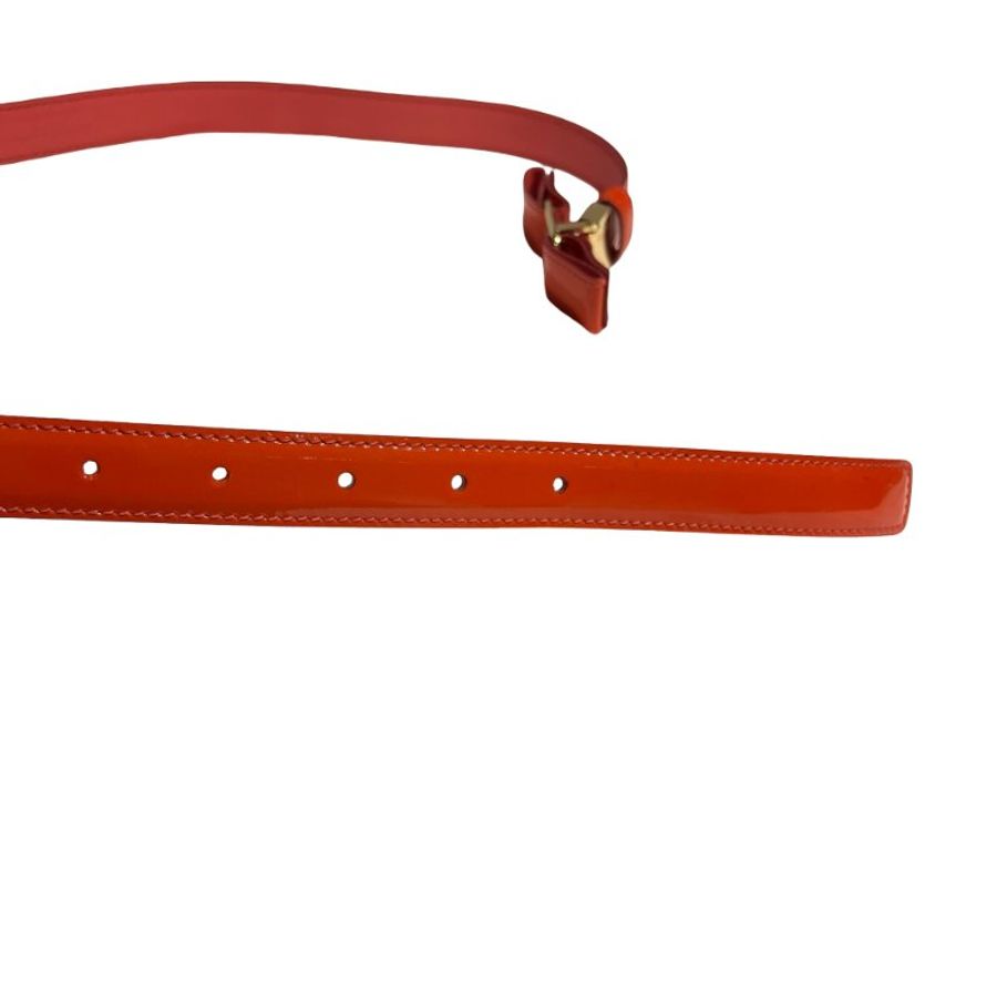 FERRAGAMO BELT PATENT LEATHER PINK [3000790]-4