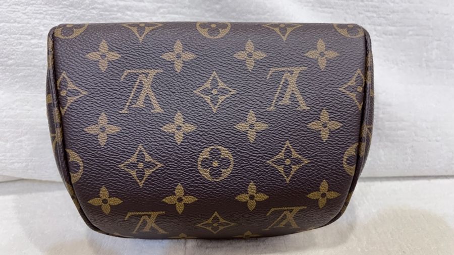 LV mini bumbag 原花 胸口包 腰包 肩背包 monogram 帆布 M82335-3