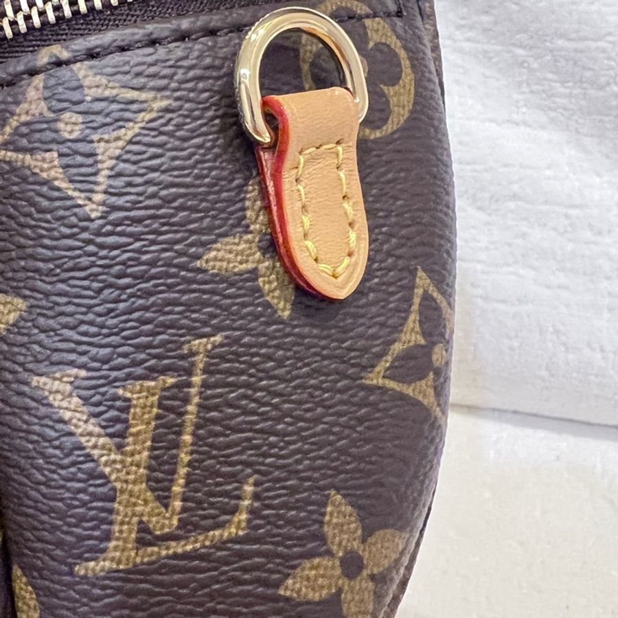 LV mini bumbag 原花 胸口包 腰包 肩背包 monogram 帆布 M82335-6