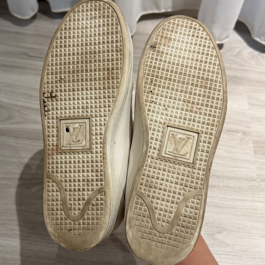 Louis Vuitton Logo小白鞋🩵尺寸37-15