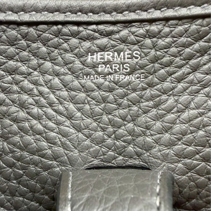 HERMES Evelyne 29肩背包 方框O銅黑色 W刻-3