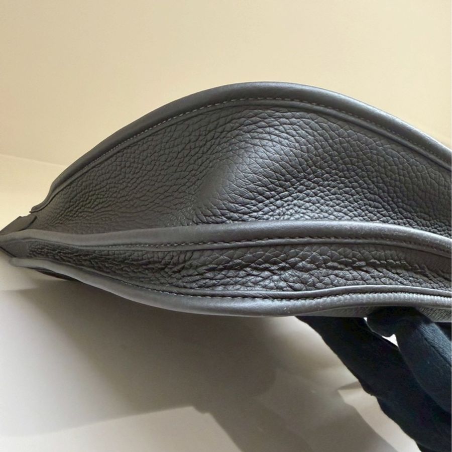 HERMES Evelyne 29肩背包 方框O銅黑色 W刻-6