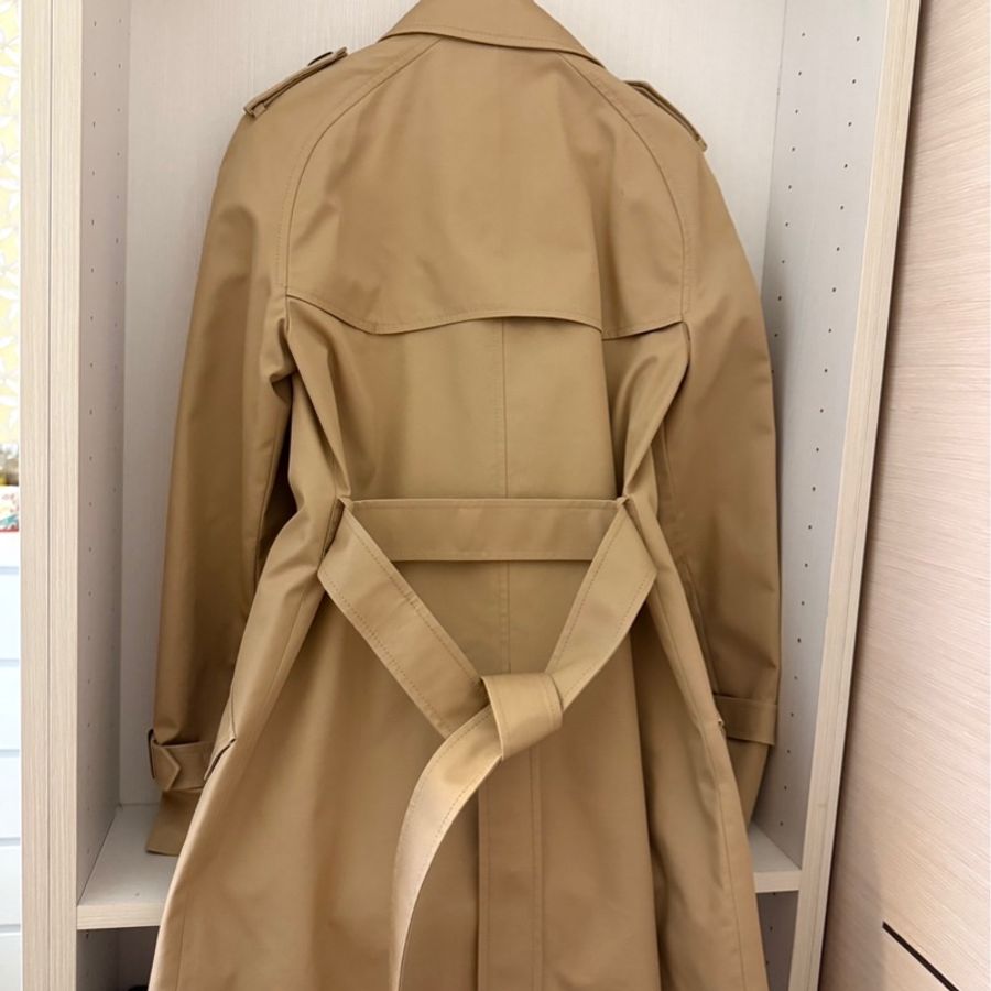 coach卡其色風衣-8