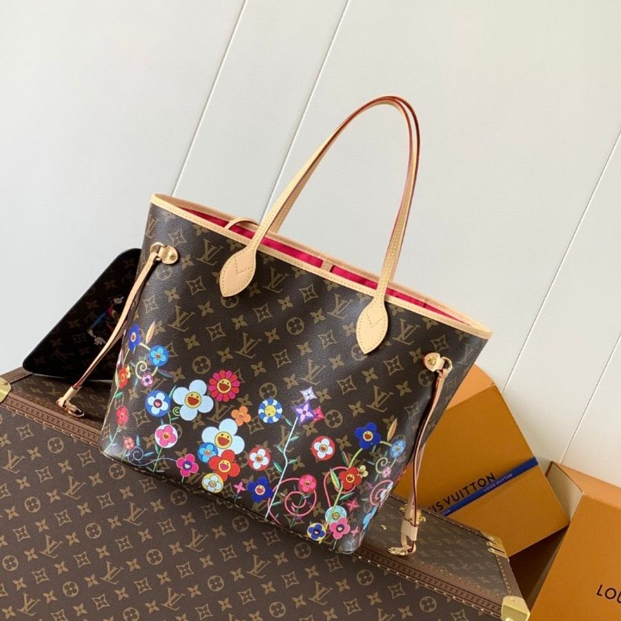 全新
LV x TM Neverfull MM 肩背包 M13271-4