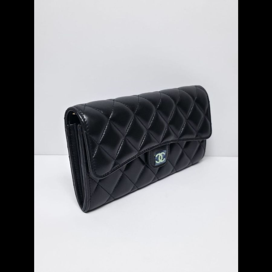 Chanel Classic Long Flap Wallet(未使用品)-3