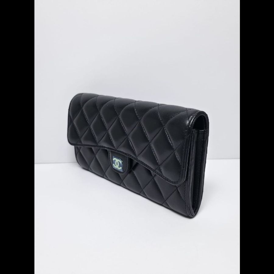 Chanel Classic Long Flap Wallet(未使用品)-4