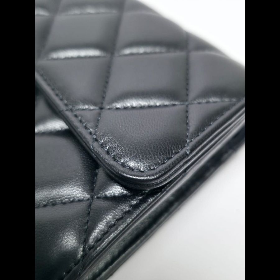 Chanel Classic Long Flap Wallet(未使用品)-10