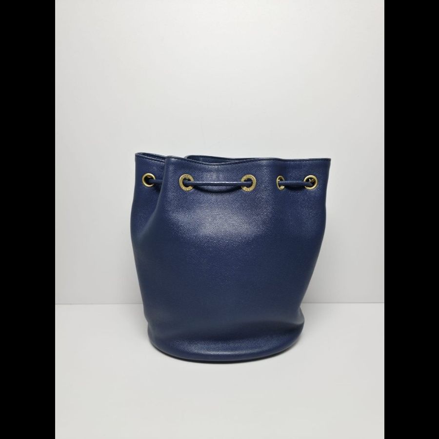 Chanel - Small Bucket Crossbody Bag深藍色-2