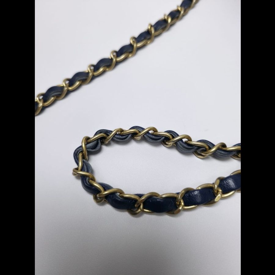 Chanel - Small Bucket Crossbody Bag深藍色-25