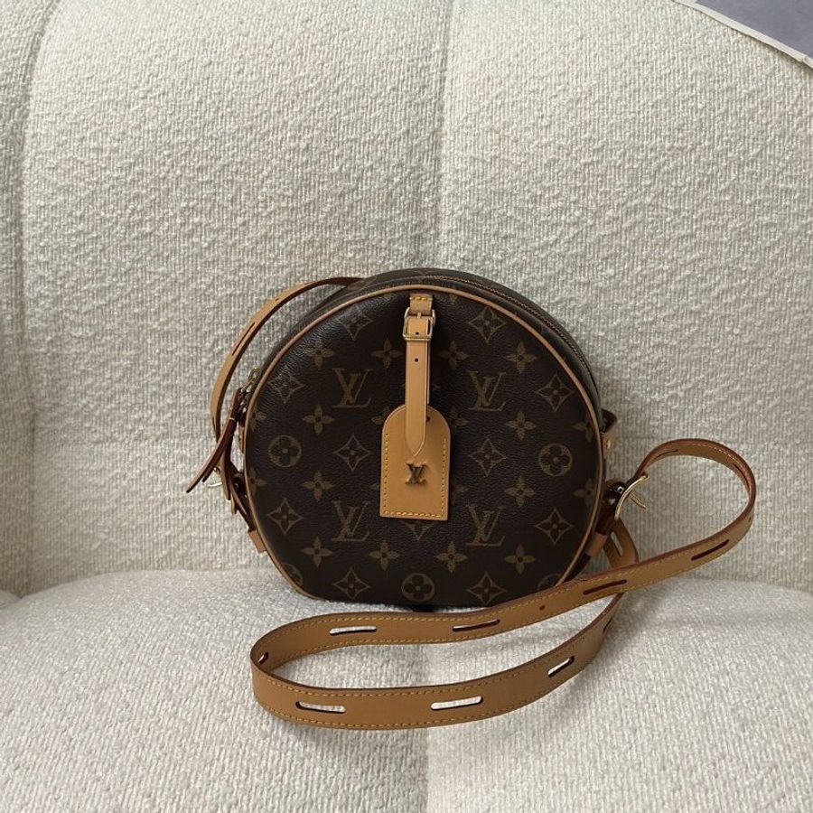 LOUIS VUITTON 圓餅包 MM-0