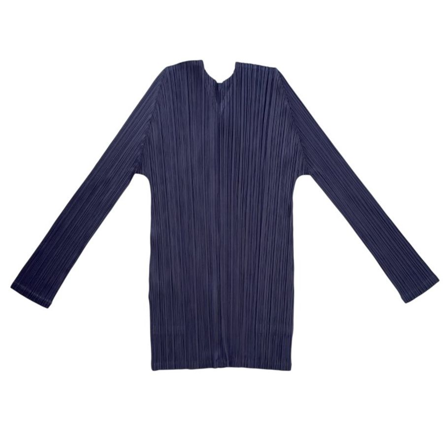 ISSEY MIYAKE PLEATS PLEASE 開胸 長版上衣-4