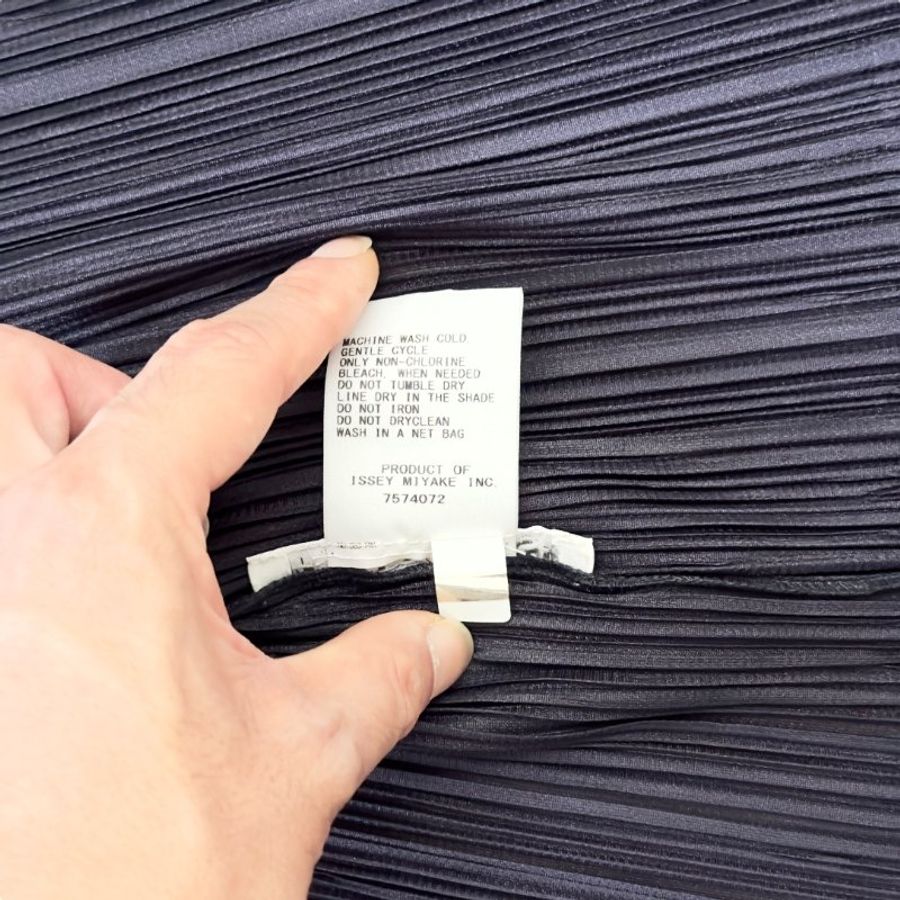 ISSEY MIYAKE PLEATS PLEASE 開胸 長版上衣-8