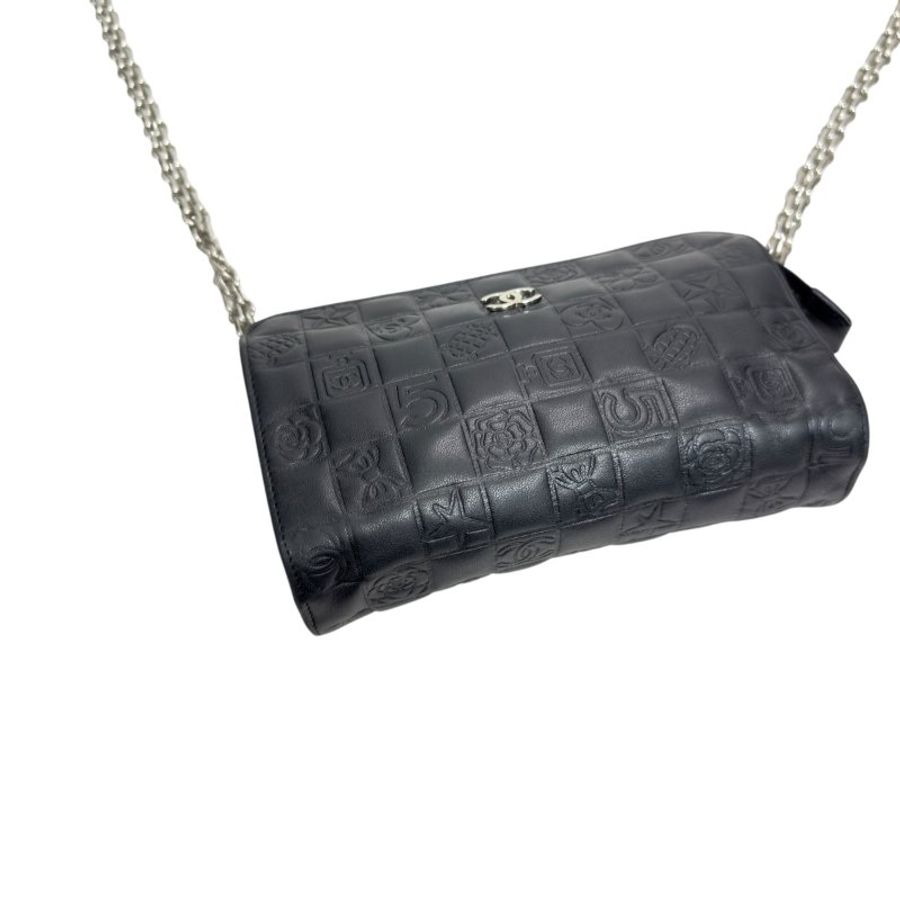 CHANEL *自加鏈>送無品牌扣+無品牌鏈帶* 斜背包-12