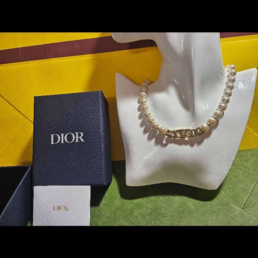 Dior珍珠項鍊-4