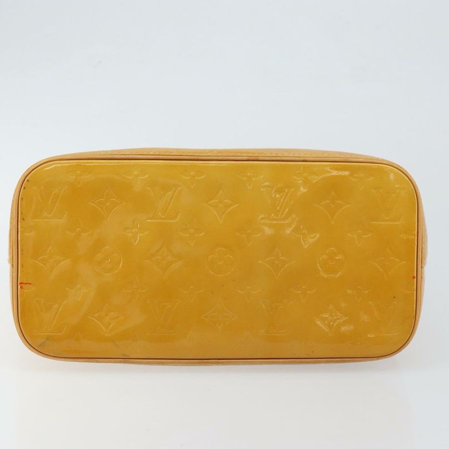 【日本直送】路易威登 Monogram Vernis Houston 手提包 米色 M91004 LV 正品 BA6988-4