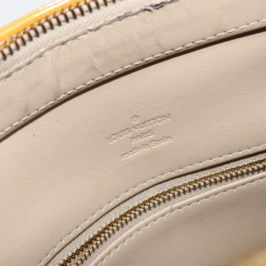 【日本直送】路易威登 Monogram Vernis Houston 手提包 米色 M91004 LV 正品 BA6988-18
