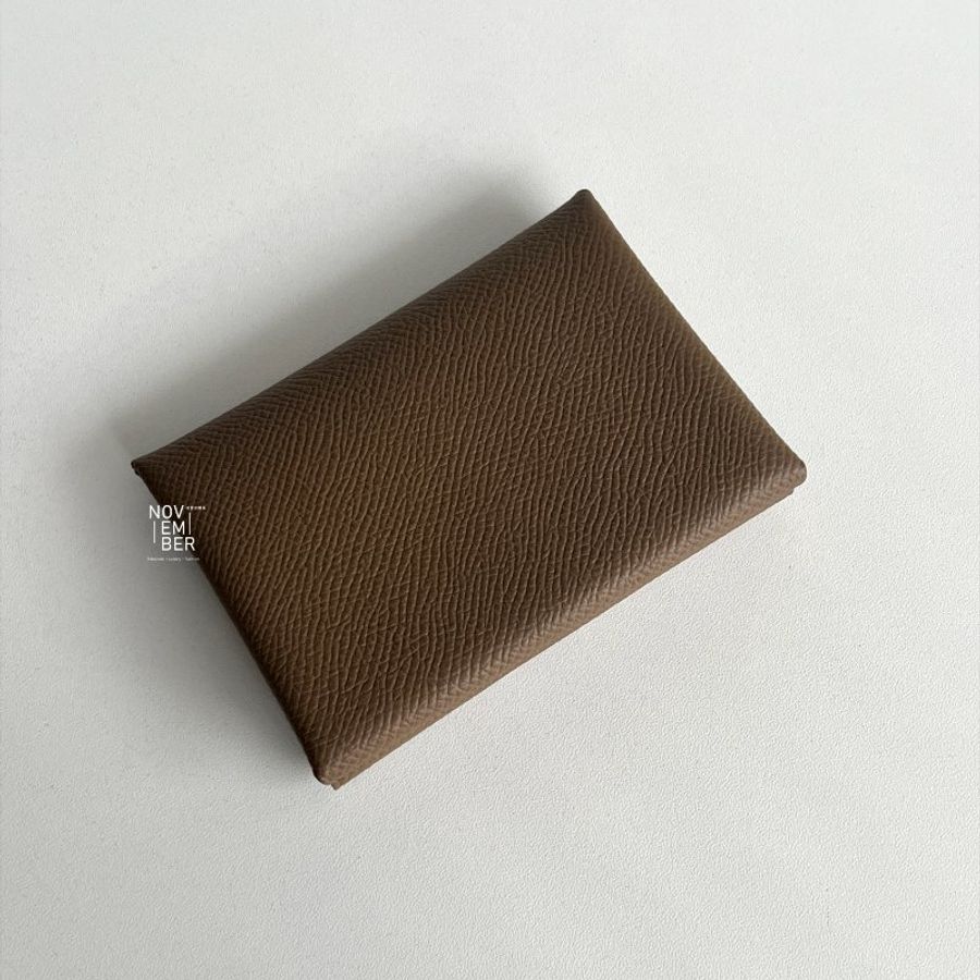全新🤎 Hermès 愛馬仕 Calvi Duo 大象灰-1