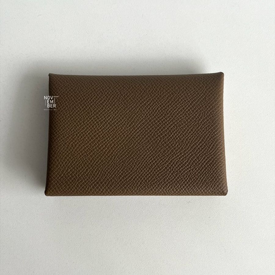 全新🤎 Hermès 愛馬仕 Calvi Duo 大象灰-2