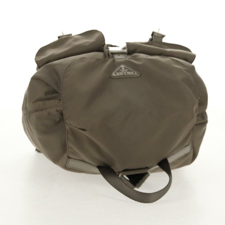 【日本直送】PRADA 雙肩包 尼龍 灰色 銀色 正品 145848-5