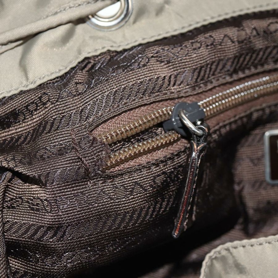 【日本直送】PRADA 雙肩包 尼龍 灰色 銀色 正品 145848-30