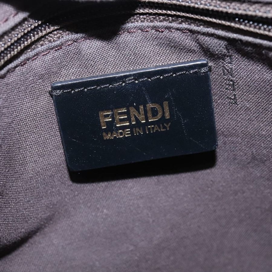 【日本直送】FENDI 肩背包 聚酯纖維 黑色 金色 正品 ep11289-16