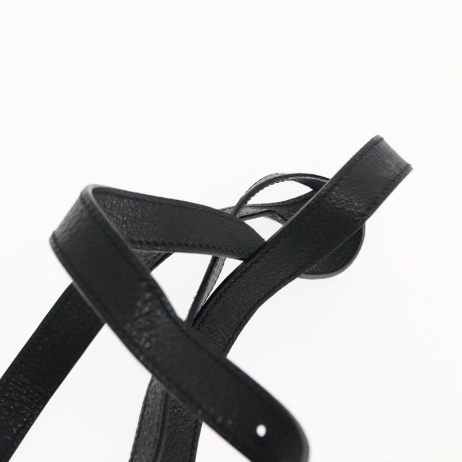 【日本直送】GUCCI 竹編雙肩包 絨面革 黑色 正品 BA6791-14