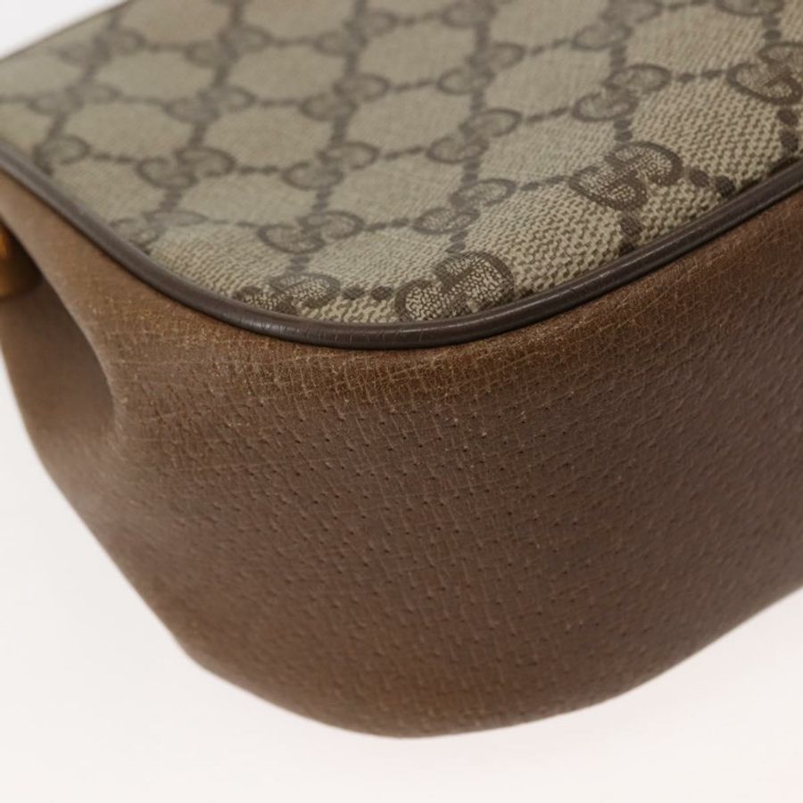 【日本直送】GUCCI GG Supreme Web Sherry Line 單肩包 PVC 米色 116 02 024 正品 ep11422-14