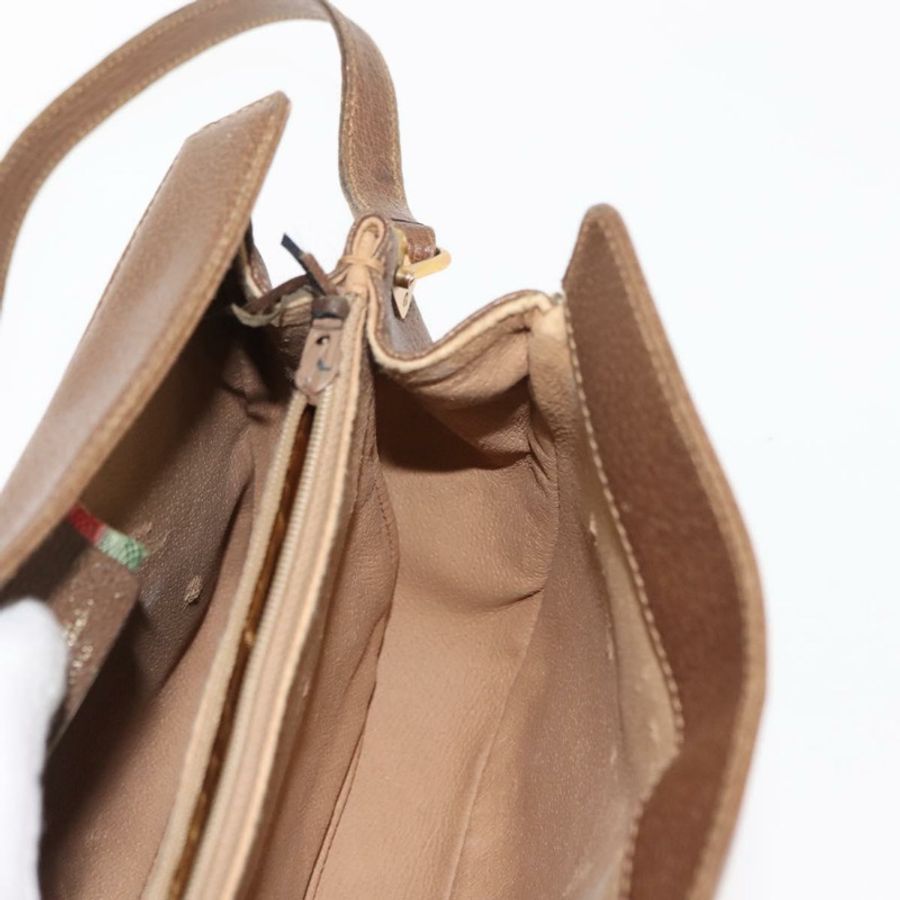 【日本直送】GUCCI GG Supreme Web Sherry Line 單肩包 PVC 米色 116 02 024 正品 ep11422-21