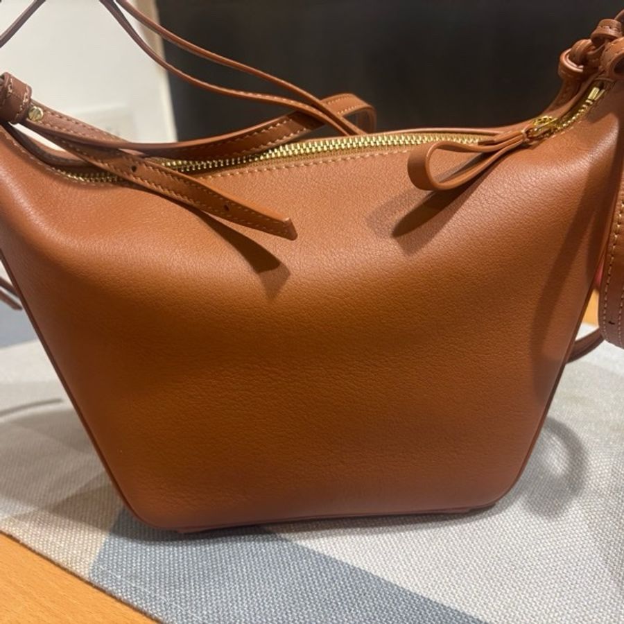 [全新] Loewe hammock hobo mini 咖啡色-5